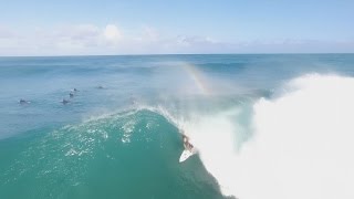 空撮サーフィン WCT Billabong Pipe Masters [upl. by Wein]