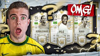 FIFA 21 RANDOM MITTELFELD ICON Squad Builder Battle ❤️‍🔥💥😱 [upl. by Tyoh]