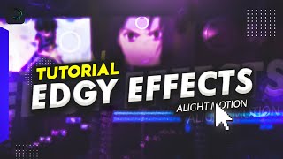 5 Cool Edgy Effects  Alight Motion [upl. by Rasec]