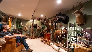 Whitetail Cribs Eastern Pennsylvania Trophy Room [upl. by Bigod290]