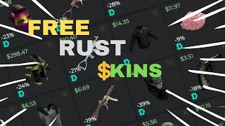 How to get FREE RUST SKINS 2023 [upl. by Snider152]