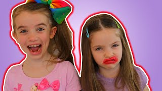 Mini Miranda Sings and Jojo Siwa Slime Challenge [upl. by Nirat284]