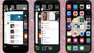 MULTITAREA de IPHONE para ANDROID 🥰 Como tener multitarea estilo iphone en Android 💝 [upl. by Alberta]