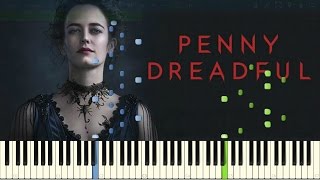 Penny Dreadful Main Theme Piano Synthesia [upl. by Ecydnac]