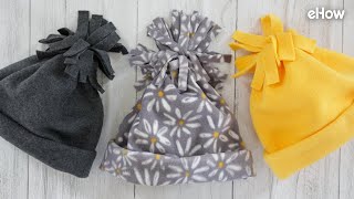 DIY NoSew Fleece Hat [upl. by Roselba357]