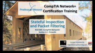 Stateful Inspection and Packet Filtering  CompTIA Network N10005 55 [upl. by Mccurdy]