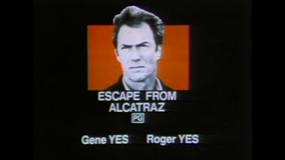 Escape From Alcatraz 1979 movie review  Sneak Previews with Roger Ebert and Gene Siskel [upl. by Jasisa210]