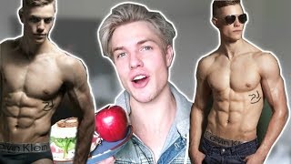 The EXACT 4 Meals A MALE MODEL Eats IN A DAY [upl. by Anekahs]