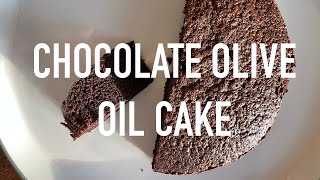 Baking the Chocolate Olive Oil Cake by Nigella Lawson [upl. by Jemma]