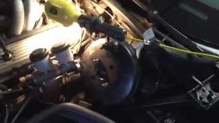 How to remove replace install Chevrolet Chevy Corvette C4 C4 power brake booster [upl. by Aip]