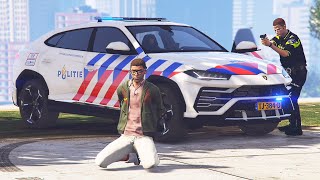 POLITIE PATROL IN DE LAMBORGHINI URUS  Nederlandse Politie 84 LSPDFR [upl. by Sherar986]