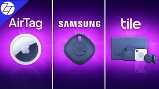 AirTags vs Samsung SmartTag vs Tile  The ULTIMATE Comparison [upl. by Elicul]