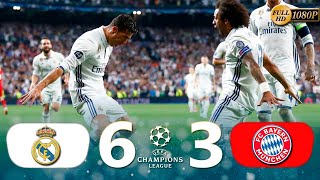 Real Madrid vs Bayern Munich 63 agg UCL 20162017  Quarter F  12 Leg  All Goals amp Highlights [upl. by Gerlac]