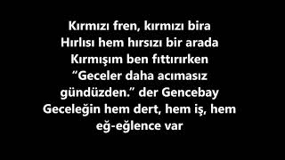 Ezhelgeceler lyrics karaokesozleriyle [upl. by Ahsetal]