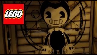 How To Build LEGO Bendy  Bendy and the Ink Machine  Stop Motion [upl. by Lleoj]