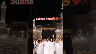 Subhan Allah😍🕋🖤khanakaba makkah islam jummamubarakstatus jummamubarak shorts viralvideo [upl. by Ardnuas42]