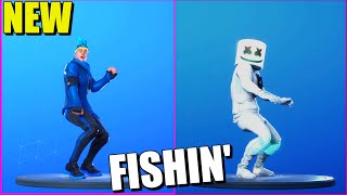 FORTNITE FISHIN EMOTE 1 HOUR [upl. by Judas]