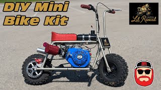 DIY Lil Rascal Mini Bike Kit Build [upl. by Callean160]