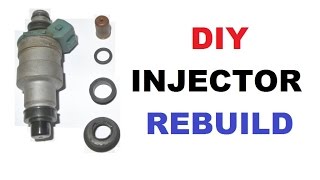 DIY  How to install an injector rebuild service kit [upl. by Ahsilat]