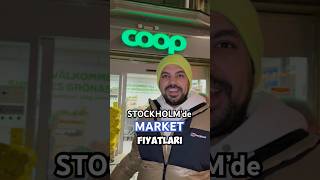 Stockholm’de Market Fiyatları  İsveç’te Fiyatlar  İsveç Yaşam  Sweden Grocery Shopping amp Prices [upl. by Styles]