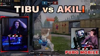 TIBU vs AKILI  Çuditet TIBU only M416  PUBG MOBILE [upl. by Nagy472]