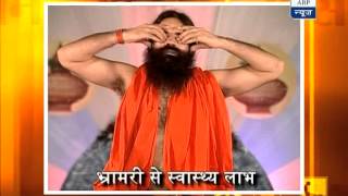 Baba Ramdevs Yog Yatra Pranayam to get cure from migraine pain [upl. by Negah789]