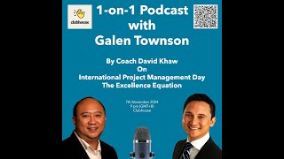 1On1 Podcast on International Project Management Day 2024 with Galen Townson [upl. by Beaudoin]