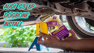 Audi S3 8P Powerflex Dogbone Install [upl. by Einehpets]