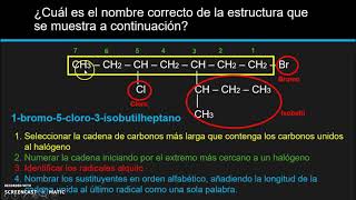 Grupos funcionales Halogenuros de alquilo y alcoholes [upl. by Igig]