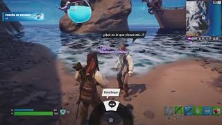 ENCUENTRA UN JARRON DE TIERRA  ENTREGALE EL JARRON DE TIERRA A JACK SPARROW  Fortnite [upl. by Eicram]