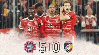 FC Bayern vs Victoria Pilsen 50  Champions League Highlights [upl. by Jenness]