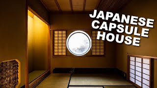 Inside Japans CAPSULE Home  Tokyo Portfolio Home Tours [upl. by Aigneis305]