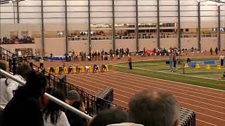 Track Seth Boomsma  60meter dash finals at NAIA Indoor Track amp Field Nationals  3814 [upl. by Anale920]