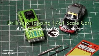 Drilling amp Tapping 164 Scale Cars  The Tools Needed  EASY DIY [upl. by Schulze]