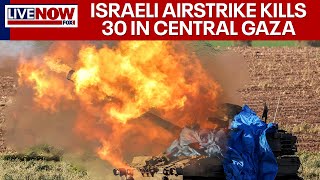 IsraelHamas war Israeli airstrike kills 30 in Gaza tensions rising  LiveNOW from FOX [upl. by Tawsha]