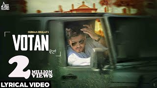 Votan  Official Audio  Gurnam Bhullar  Songs 2016  Jass Records [upl. by Raff767]