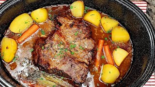 Easy POT ROAST Recipe  Pot Roast and Gravy  Simply Mamá Cooks [upl. by Rodolph109]