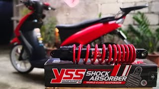 YSS SHOCK INSTALLATION [upl. by Elleinad]