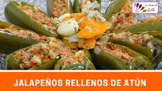 JALAPEÑOS RELLENOS DE ATÚN [upl. by Scheck]