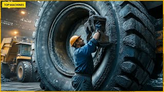 Incredible Old Aircraft Tire Repair Process  Amazing Retreading Methods You’ve Never Seen Before [upl. by Tnahsarp]