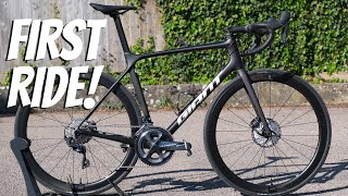 2021 Giant TCR Advanced Pro 1 Disc FIRST RIDE IMPRESSIONS [upl. by Leupold]