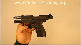 Walther p22 disassembly and reassembly [upl. by Mcripley]