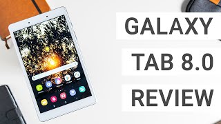 Samsung Galaxy Tab A 80 SMT290 Review How Good Is It [upl. by Azelea]