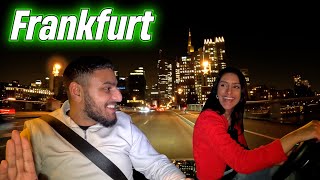 Driving In Frankfurt At NIGHT [upl. by Qidas]