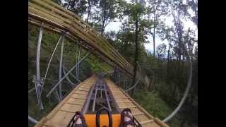 Smoky Mountain Alpine Coaster Pigeon Forge TN POV CAM [upl. by Priestley]