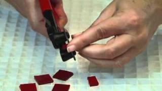 Mosaics  How to Use a Wheeled Nipper [upl. by Dahaf126]