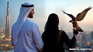 Lofi Emirati Vibes  Couple with an Eagle Overlooking Dubai Skylines 🌆🦅  Relaxing Chill Beats [upl. by Pergrim447]