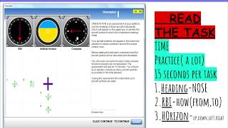 COMPASS TEST FOR PILOTSORIENTATION [upl. by Frida]