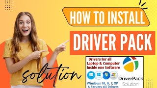 how to install driver pack solution online in windows 10  Install All Missing Driver [upl. by Whall]