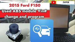 How to program used ABS module on 2015 Ford F150 using Forscan [upl. by Harcourt53]